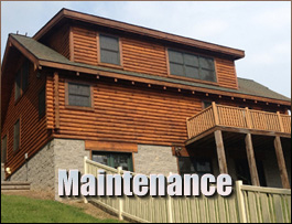  Livermore, Kentucky Log Home Maintenance