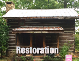 Historic Log Cabin Restoration  Livermore, Kentucky